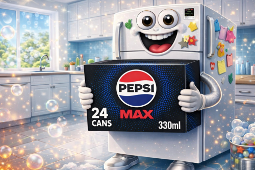 PEPSI MAX ZERO SUGAR CANS, 330ML, 24 PACK (48 CANS X 330ML)-AUTO WIN 18/02