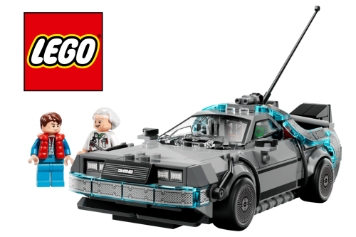 LEGO Time Machine from Back to the Future 77256 AUTO-WIN 25/02