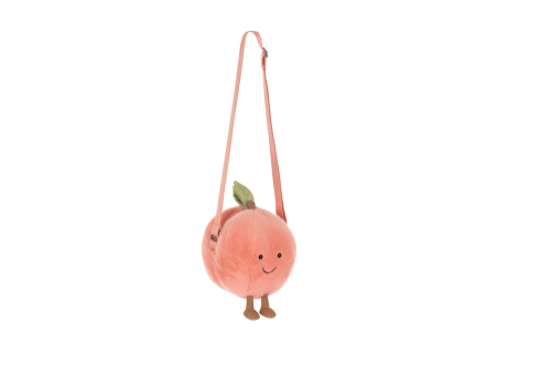 JELLCAT Amuseables Peach Shoulder Bag AUTO-WIN 15/02