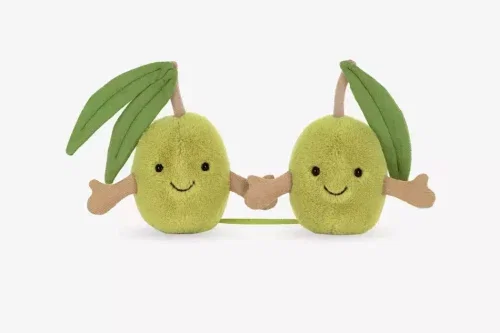 JELLYCAT AMUSEABLES PAIR OF OLIVES -AUTO WIN 28/02
