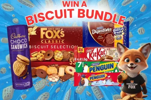 WIN A BISCUIT BUNDLE-AUTO WIN 14/02