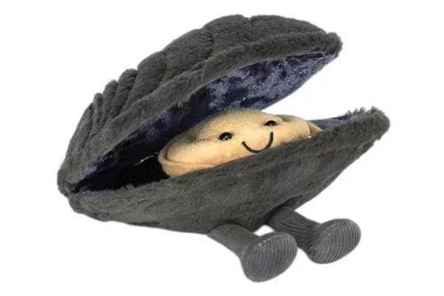 JELLYCAT AMUSEABLES MICHELLE MUSSEL AUTOWIN 27/02