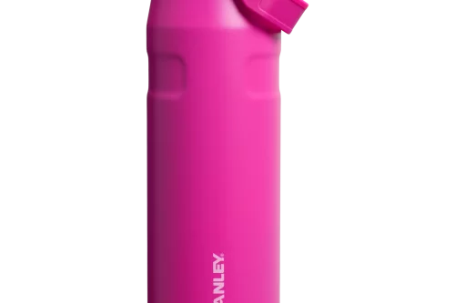 Stanley IceFlow Flip Straw Water Bottle: Violet Blossom 710ml-AUTO WIN 05/03