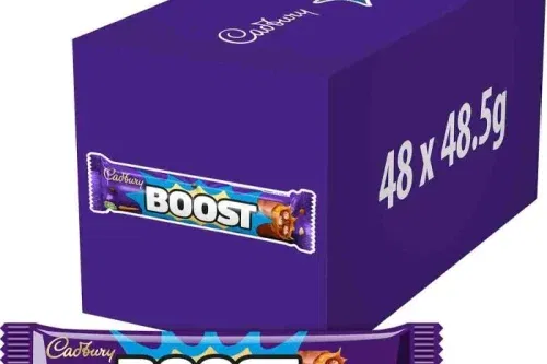 CADBURY BOOST CHOCOLATE BAR 48.5G (BOX OF 48)-AUTO WIN 25/02