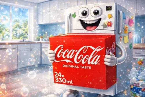 2X COCA-COLA ORIGINAL TASTE 24 X 330 ML-AUTO WIN 22/02