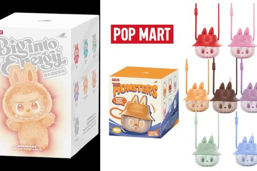 POP MART LABUBU THE MONSTERS BIG INTO ENERGY VINYL PLUSH BLIND BOX THE MONSTERS WACKY MART SERIES-TUMBLER BLIND BOX AUTO-WIN 27/02