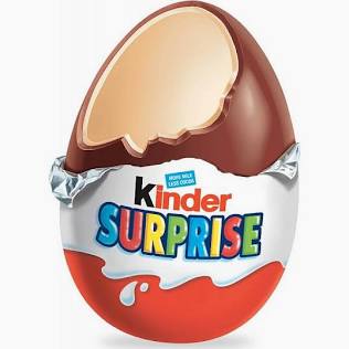 24X KINDER EGGS-AUTO WIN 03/02