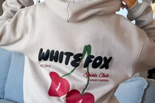 White Fox Club 14 Trinity Oversized Hoodie Moon-AUTO WIN 01/03