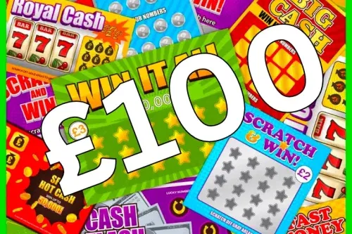 WIN £100 WORTH OF SCRATCH CARDS-AUTO WIN 15/03