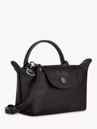 Longchamp Le Pliage Xtra XS Pouch, Black-AUTO WIN 20/03