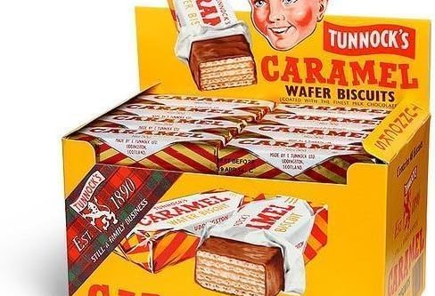 Milk Chocolate Coated Caramel Wafer Biscuits 30 g (Pack of 48)-AUTO WIN 10/03