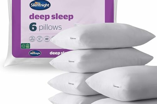 Silentnight Deep Sleep Pillow Pack of 6-AUTO WIN 21/03