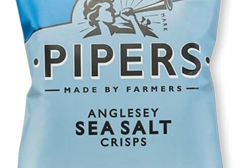 Pipers Gluten-Free Anglesey Sea Salt Vegan Crisps Multi-Pack (24)-AUTO WIN 26/03