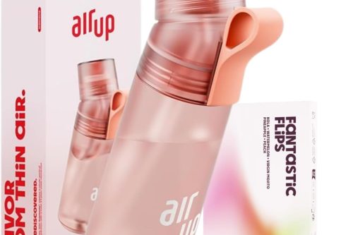 FOX GIVEAWAY-CHELSEA IS ALWAYS SUCKING ON THIS! AIR UP water bottle Twist Pro original starter set with pods in 5 flavours