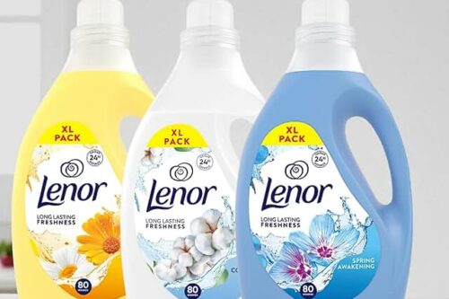 Lenor Fabric Conditioner Bundle – 3 x 80 Washes (Summer Breeze, Cool Cotton & Spring Awakening)-AUTO WIN 28/03