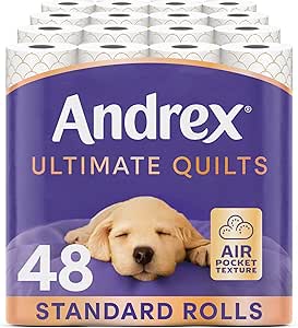 Andrex Ultimate Quilts Toilet Paper 48 Rolls-AUTO WIN 17/03