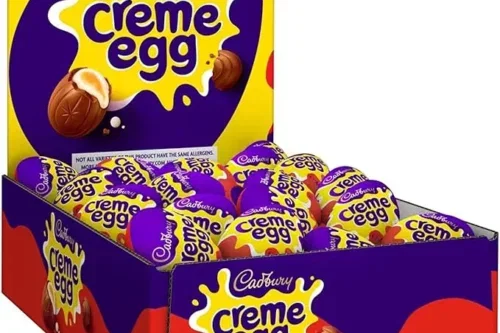 CADBURY CREME EGG – MILK CHOCOLATE FILLED WITH CREAMY FILLING, PACK OF 48 X 40 G-AUTO WIN 25/03