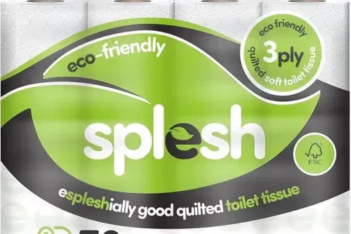 SPLESH BY CUSHEEN 3-PLY TOILET ROLL – ALOE VERA FRAGRANCE (72 PACK)-AUTO WIN 21/03