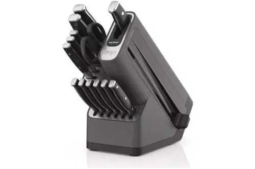 Ninja 14 Piece Stay Sharp Knife Block Set - Black- 25/03