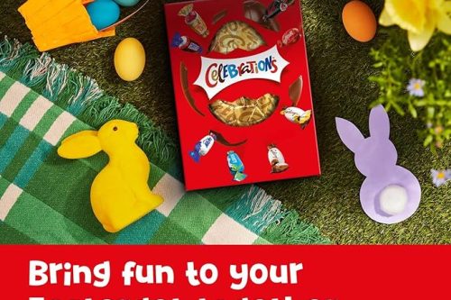 6 X Celebrations Milk Chocolate Large Easter Egg 189g-AUTO WIN 10/03