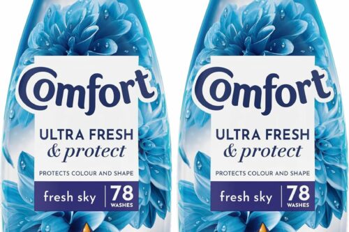 4 X Comfort Ultra Fresh & Protect Fresh Sky Fabric Conditioner