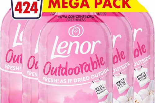 Lenor Outdoorable Fabric Conditioner 424 Washes (8x53), Dreamy Jasmine - Ultra Concentrated Freshness-AUTO WIN 08/03