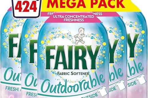 Fairy Outdoorable Fabric Conditioner, Cherry Blossom and Nordic Cotton, 424 Washes (8x53)-AUTO WIN 17/03