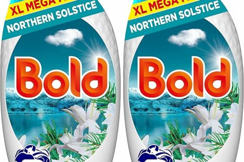 2 WINNERS - Bold Northern Solstice Washing Liquid Gel Laundry Detergent 40 Washes 1.32L, Outdoor Freshness That Lasts And Lasts (Pack of 2)-AUTO WIN 28/03