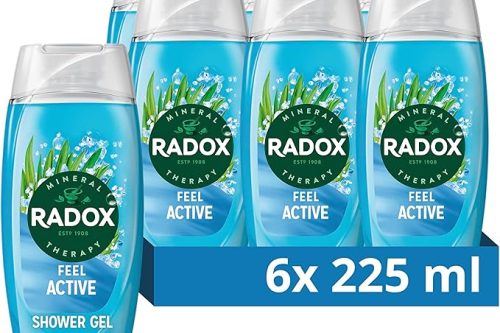 12X Radox Mineral Therapy Feel Active Body Wash Shower Gel -AUTO WIN 08/03