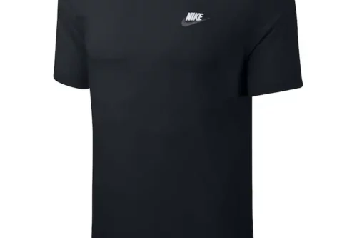 Nike Black chrome Short Sleeve Club T-Shirt-AUTO WIN 08/04