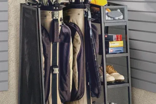 Suncast Black Golf Organiser-AUTO WIN 22/03