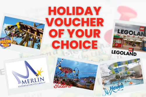 WIN A £500 HOLIDAY VOUCHER OF YOUR CHOICE- 07/04