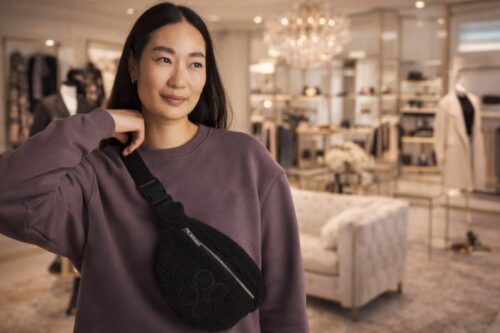 SWEATY BETTY SHERPA BUMBAG BLACK-AUTO WIN 29/03