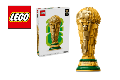 LEGO® EDITIONS #43020 FIFA WORLD CUP OFFICIAL TROPHY-AUTO WIN 03/04