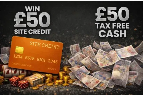WIN £50 CASH AND £50 SITE CREDIT AUTO-WIN 19/03