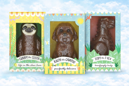 M&S Ralph the Cavapoo, Sunny The Sloth,And Toby The T-Rex Easter Egg AUTO-WIN 10/03