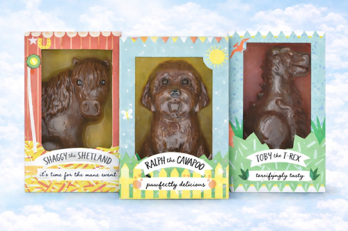 M&S RALPH THE CAVAPOO, Shaggy The Shetland,AND TOBY THE T-REX EASTER EGG AUTO-WIN 11/03