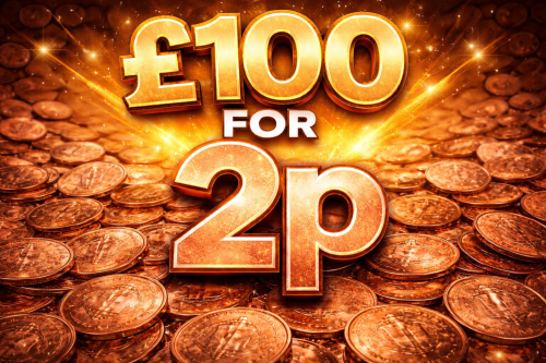 WIN £100 for 2p AUTO-WIN 15/03