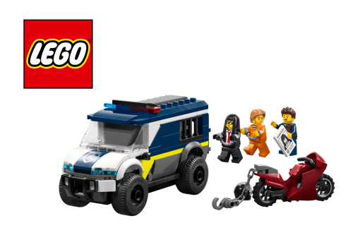 LEGO City 60479 Police Prisoner Transport Van Set AUTO-WIN 20/03