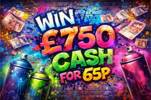 WIN £750 CASH FOR 65P-06/04