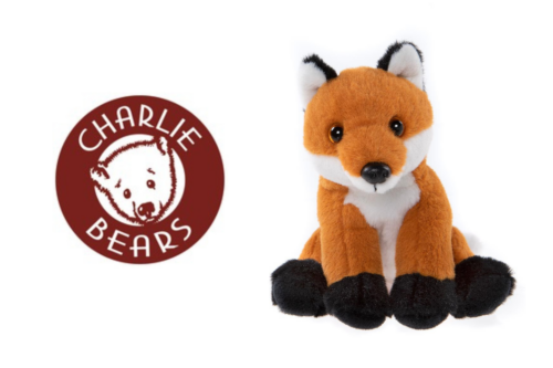 Charlie bear CUDDLE CUB FOX AUTO-WIN 02/04