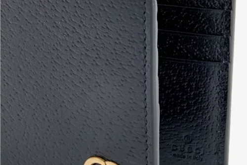 MENS GUCCI  Marmont bi-fold leather wallet OR £350 CASH ALT- 04/04