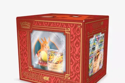 POKEMON Charizard Ex Super Premium card set-AUTO WIN 09/03