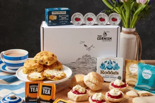 The Cream Tea & Saffron Bun Hamper-AUTO WIN 27/04
