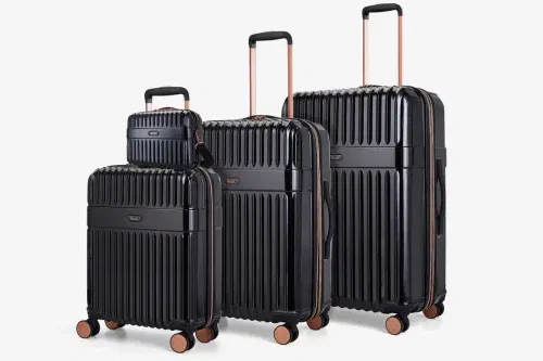Selene Set of 4 Suitcases in Black-AUTO WIN 03/03