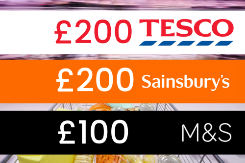 £500 SHOPPING SPENDS - 22/03