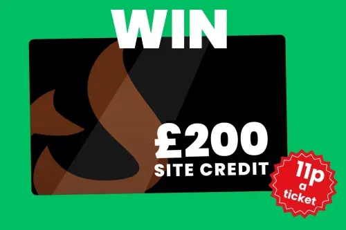 SITE CREDIT INSTANT WIN- END PRIZE £200 SITE CREDIT -AUTO WIN 08/03