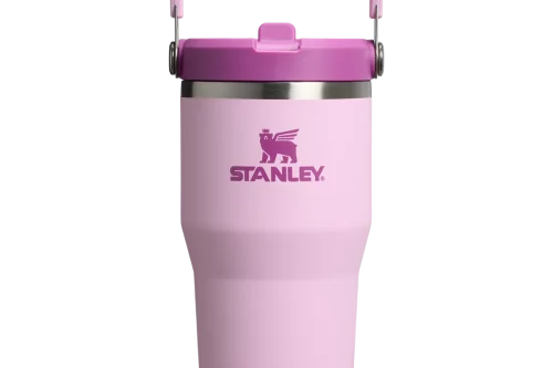 Stanley IceFlow Flip Straw Stainless Steel Leak-Proof Tumbler Cherry Blossom-AUTO WIN 16/03