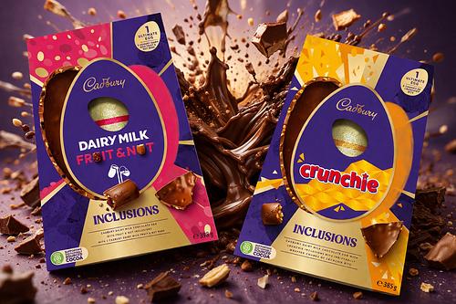 CADBURY CRUNCHIE ULTIMATE EASTER EGG 385G & FRUIT AND NUT ULTIMATE EASTER EGG 398G AUTO-WIN 25/03