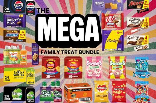 THE MEGA FAMILY TREAT BUNDLE-AUTO WIN 07/04